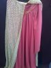 Adult Female Costumes to Hire - Medieval-Peach dress with gold cloak